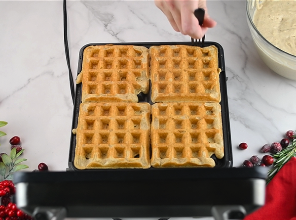 Gingerbread Waffles - Step 4